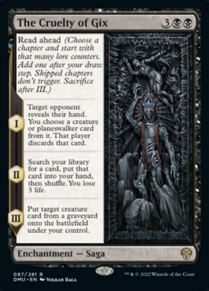 The Cruelty of Gix [Dominaria United] | Pegasus Games WI