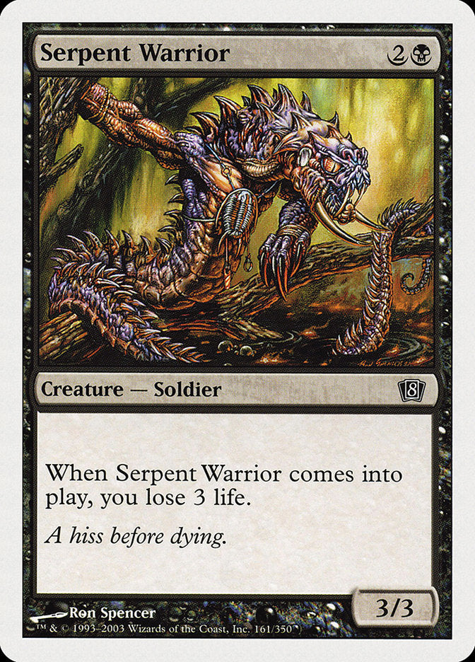 Serpent Warrior [Eighth Edition] | Pegasus Games WI