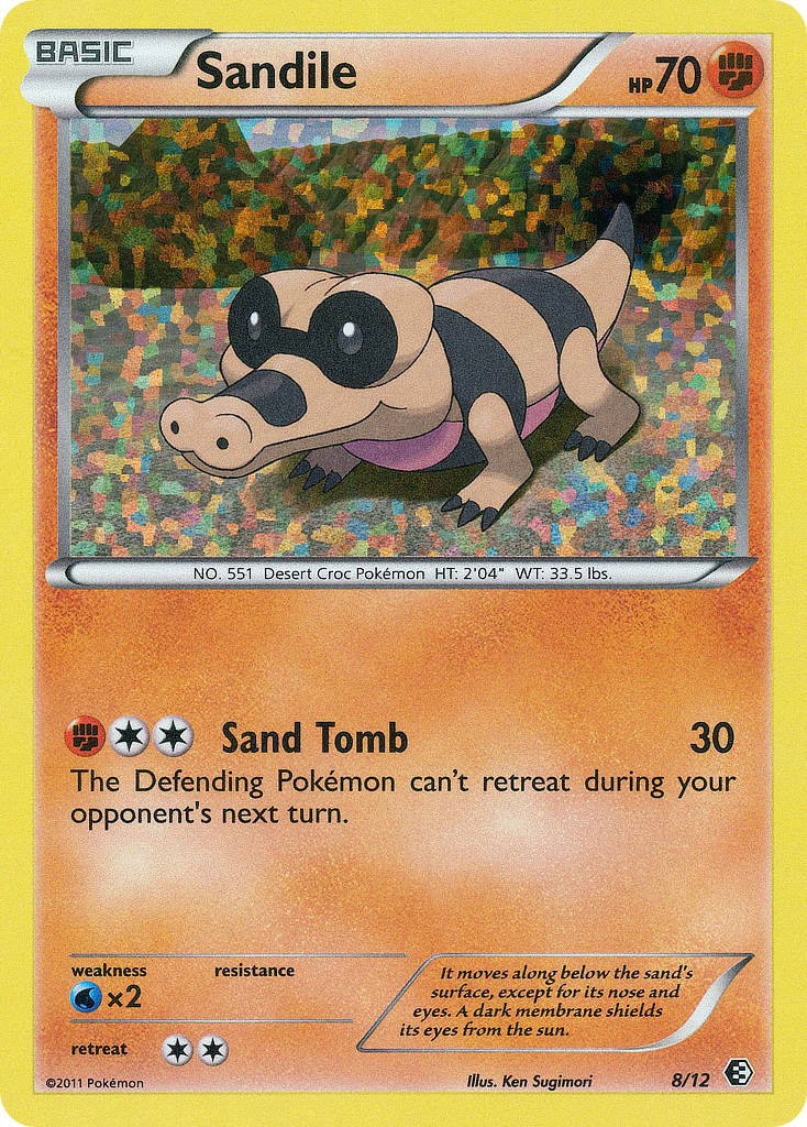 Sandile (8/12) [McDonald's Promos: 2011 Collection] | Pegasus Games WI