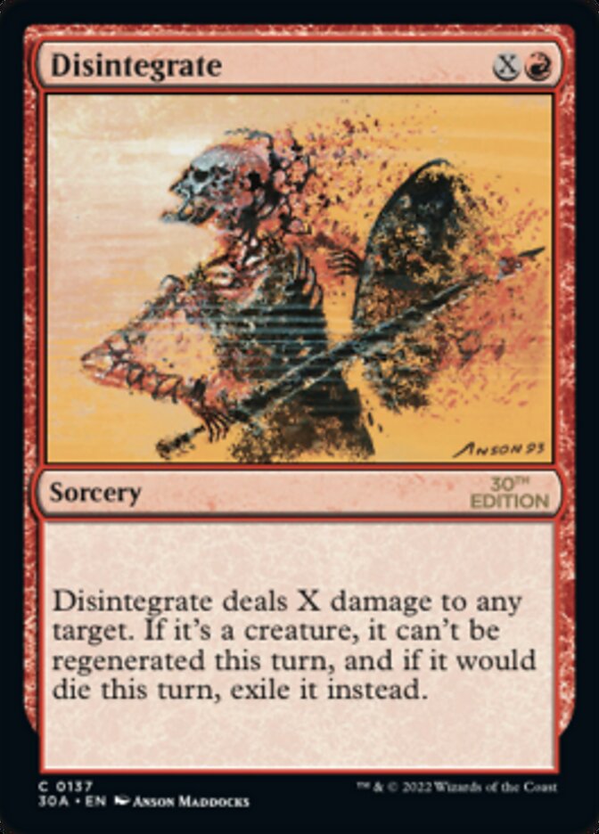 Disintegrate [30th Anniversary Edition] | Pegasus Games WI