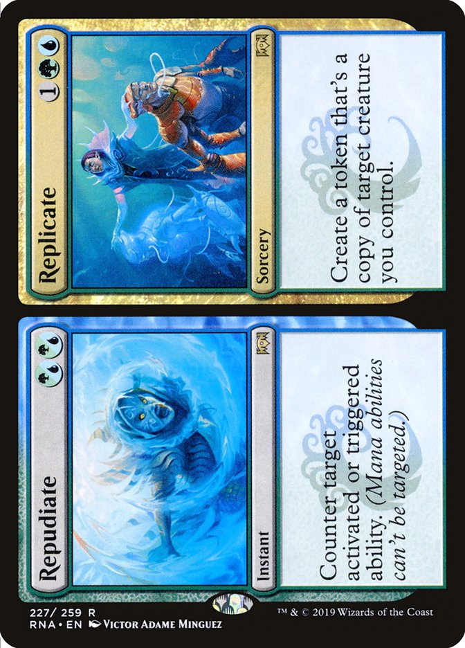 Repudiate // Replicate [Ravnica Allegiance] | Pegasus Games WI