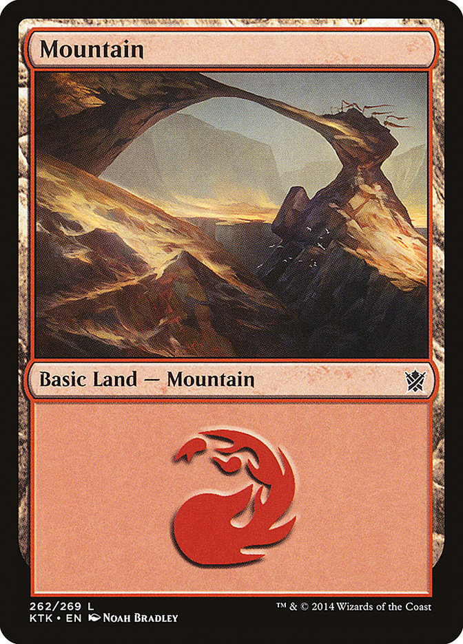 Mountain (262) [Khans of Tarkir] | Pegasus Games WI