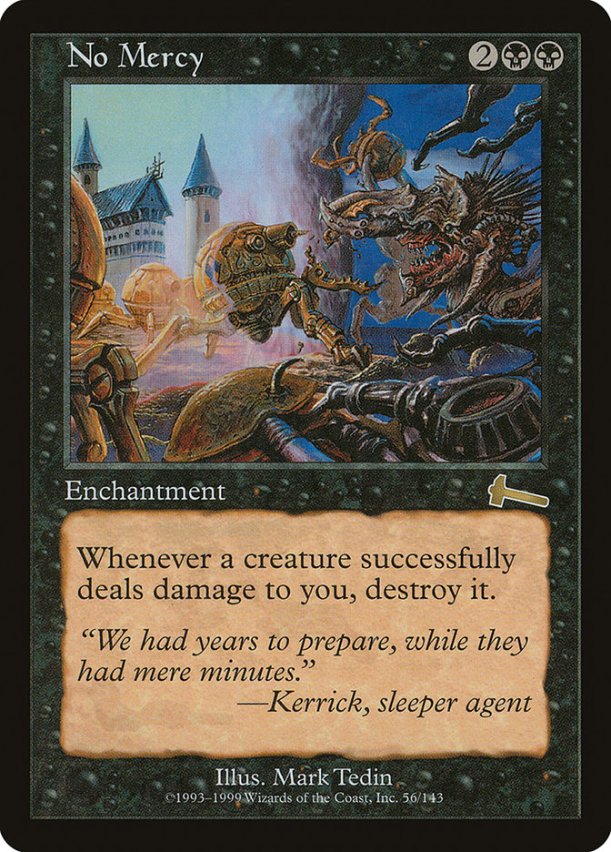No Mercy [Urza's Legacy] | Pegasus Games WI