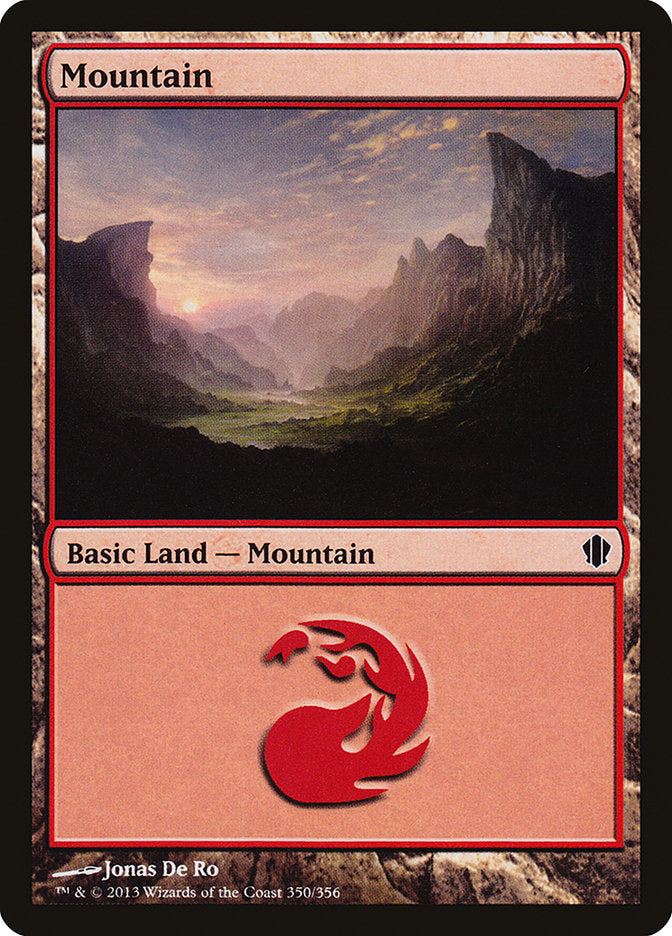 Mountain (350) [Commander 2013] | Pegasus Games WI