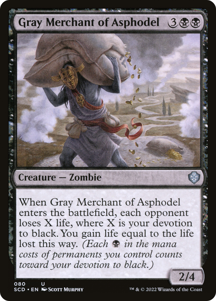 Gray Merchant of Asphodel [Starter Commander Decks] | Pegasus Games WI