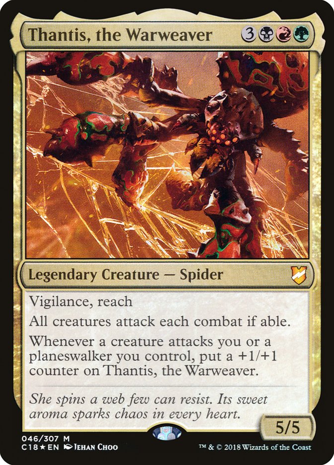 Thantis, the Warweaver [Commander 2018] | Pegasus Games WI