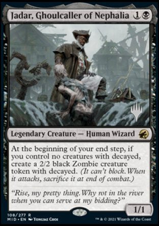 Jadar, Ghoulcaller of Nephalia (Promo Pack) [Innistrad: Midnight Hunt Promos] | Pegasus Games WI