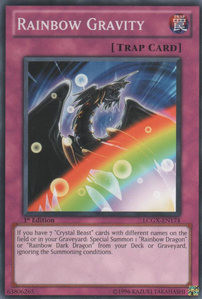 Rainbow Gravity [LCGX-EN174] Common | Pegasus Games WI