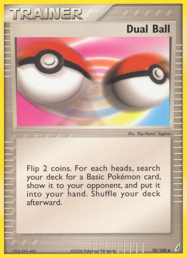 Dual Ball (78/100) [EX: Crystal Guardians] | Pegasus Games WI