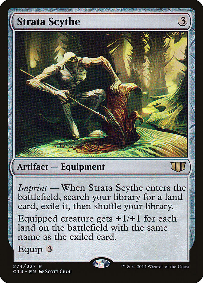 Strata Scythe [Commander 2014] | Pegasus Games WI
