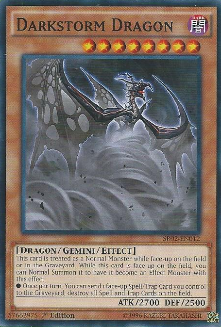 Darkstorm Dragon [SR02-EN012] Common | Pegasus Games WI