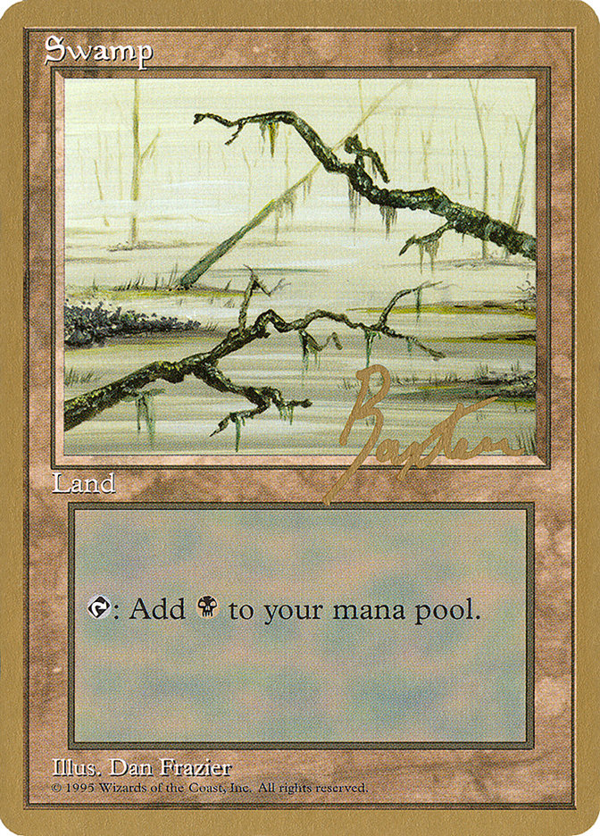 Swamp (gb371) (George Baxter) [Pro Tour Collector Set] | Pegasus Games WI