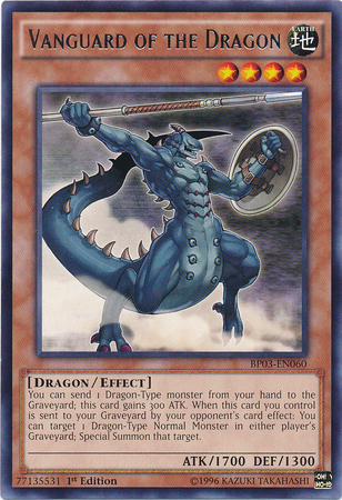 Vanguard of the Dragon [BP03-EN060] Rare | Pegasus Games WI