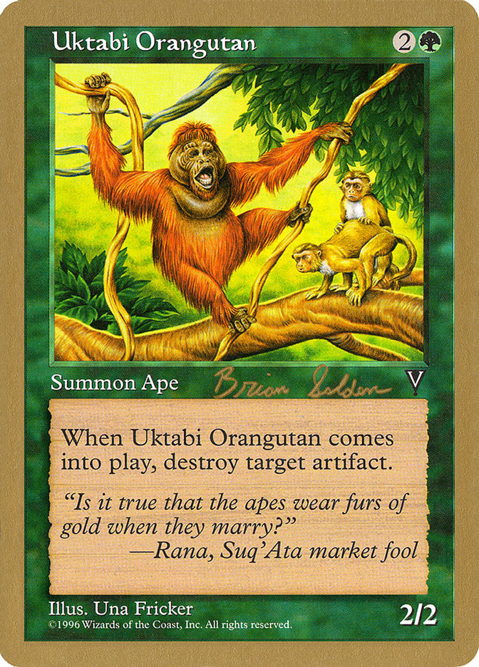 Uktabi Orangutan (Brian Selden) [World Championship Decks 1998] | Pegasus Games WI
