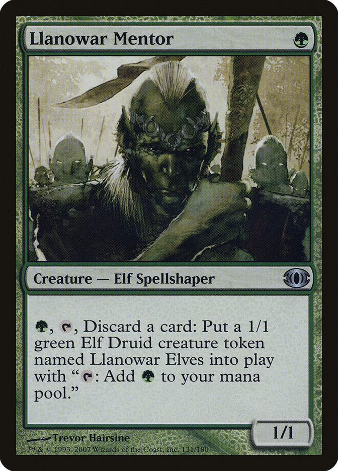 Llanowar Mentor [Future Sight] | Pegasus Games WI