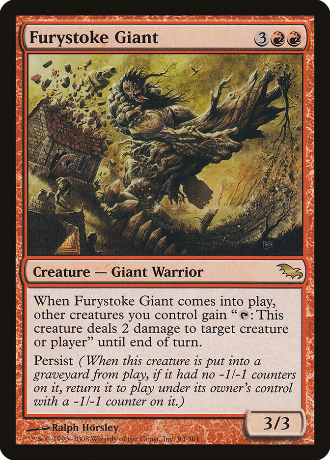 Furystoke Giant [Shadowmoor] | Pegasus Games WI