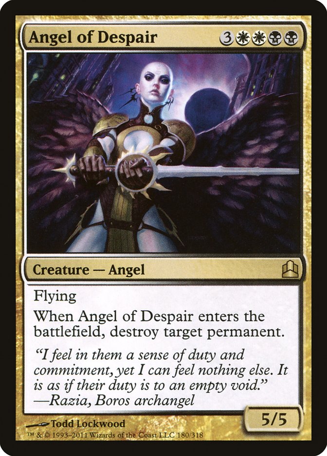 Angel of Despair [Commander 2011] | Pegasus Games WI