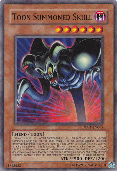 Toon Summoned Skull [DLG1-EN065] Common | Pegasus Games WI