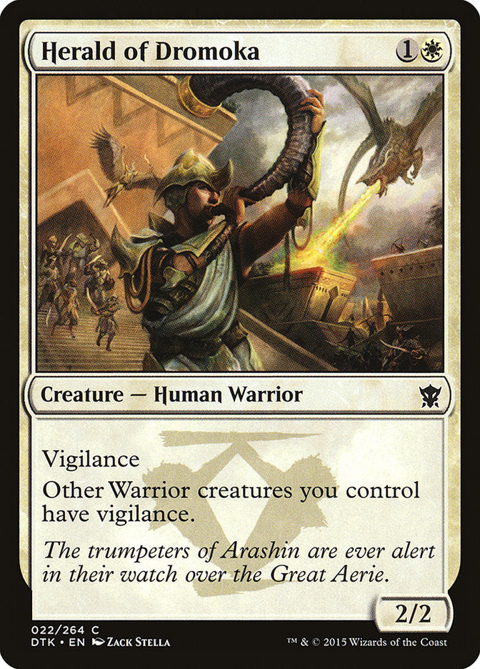 Herald of Dromoka [Dragons of Tarkir] | Pegasus Games WI