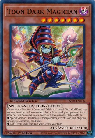 Toon Dark Magician [SS04-ENB08] Common | Pegasus Games WI