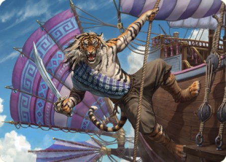 Jedit Ojanen, Mercenary Art Card [Dominaria United Art Series] | Pegasus Games WI