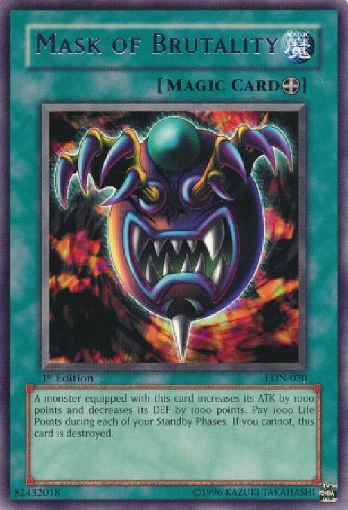 Mask of Brutality [LON-020] Rare | Pegasus Games WI
