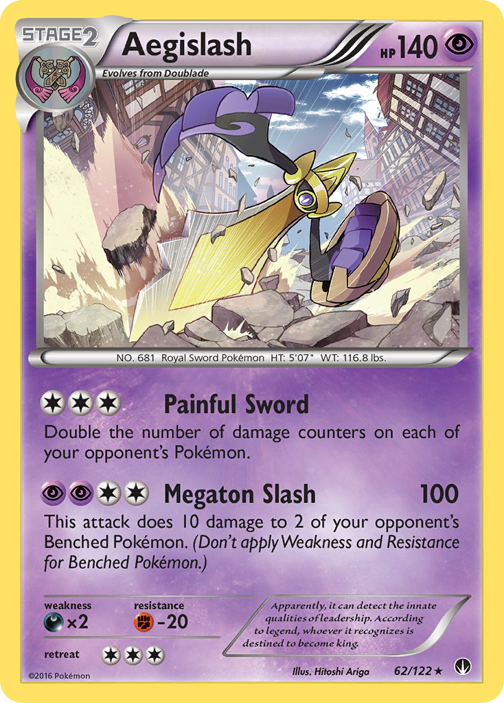 Aegislash (62/122) [XY: BREAKpoint] | Pegasus Games WI