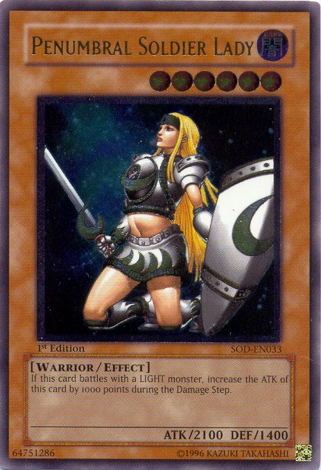 Penumbral Soldier Lady (UTR) [SOD-EN033] Ultimate Rare | Pegasus Games WI