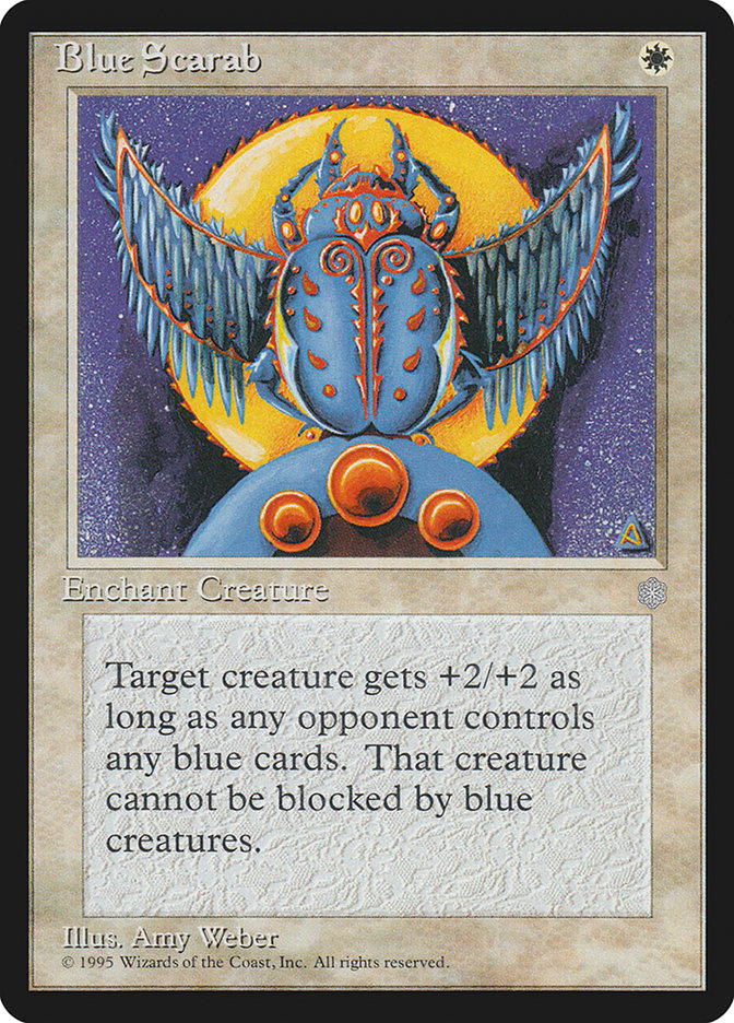 Blue Scarab [Ice Age] | Pegasus Games WI