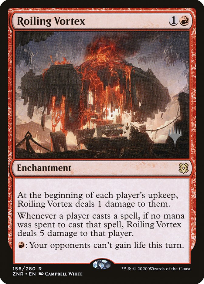 Roiling Vortex (Promo Pack) [Zendikar Rising Promos] | Pegasus Games WI