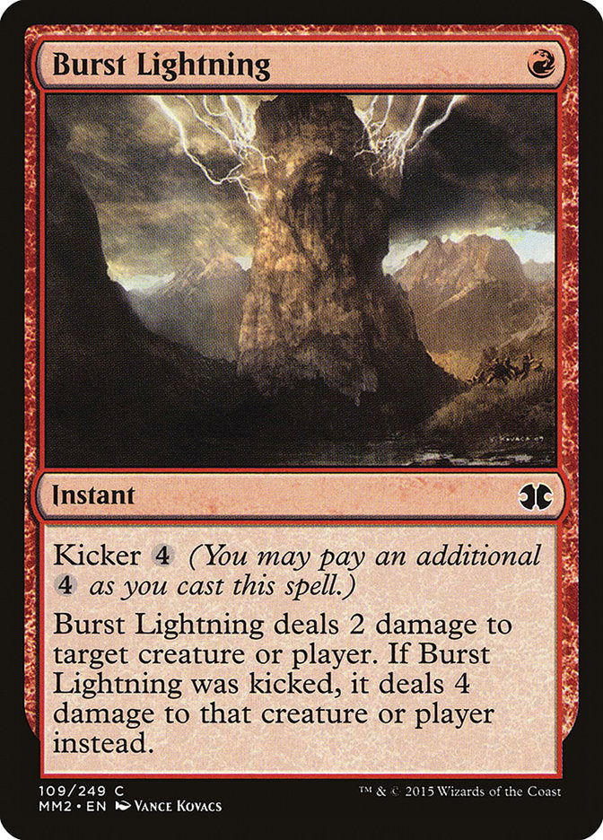 Burst Lightning [Modern Masters 2015] | Pegasus Games WI