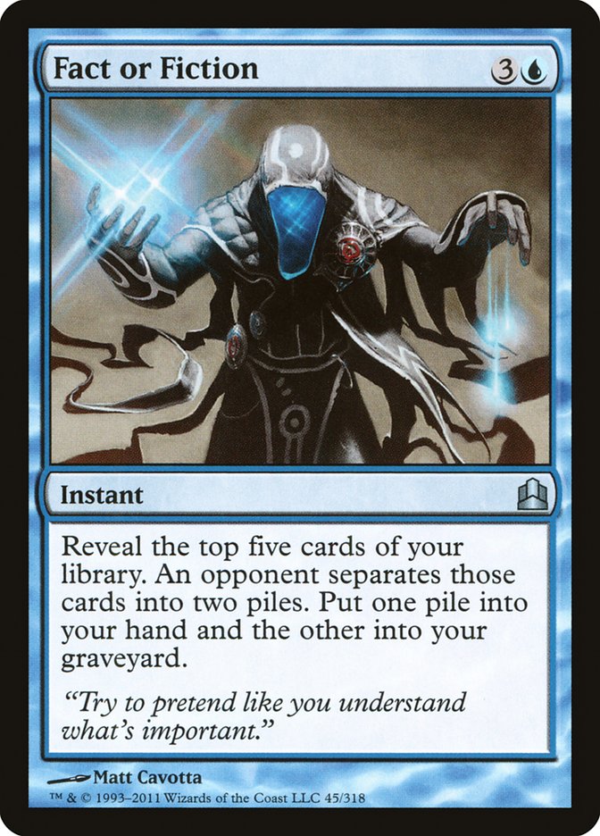 Fact or Fiction [Commander 2011] | Pegasus Games WI