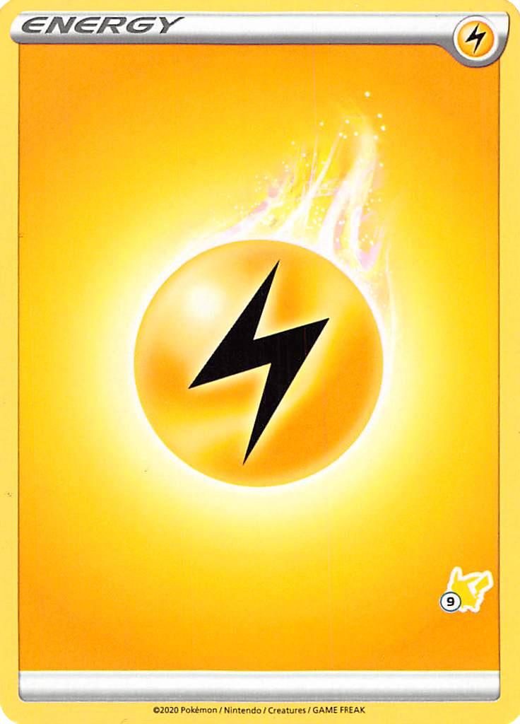 Lightning Energy (Pikachu Stamp #9) [Battle Academy 2022] | Pegasus Games WI