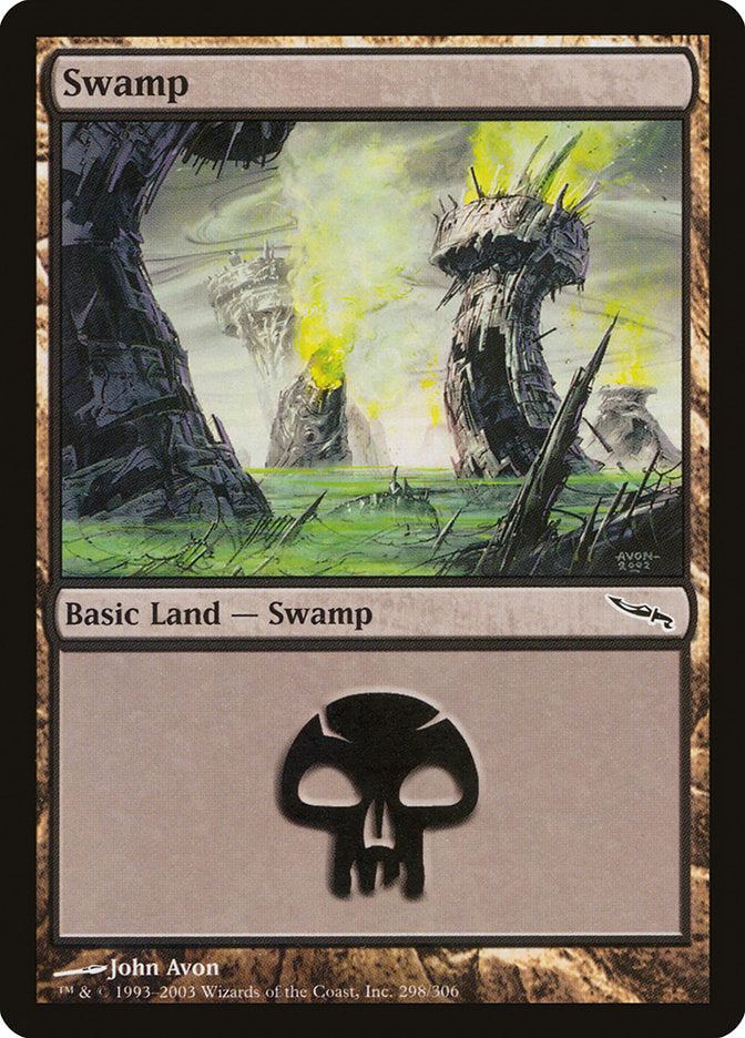 Swamp (298) [Mirrodin] | Pegasus Games WI