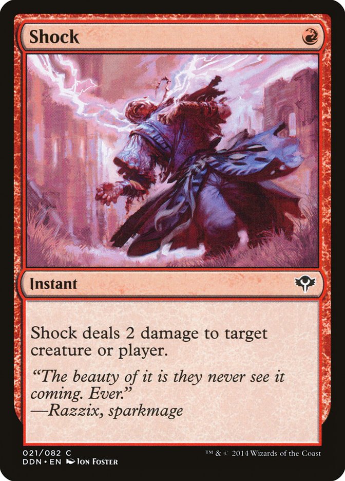 Shock [Duel Decks: Speed vs. Cunning] | Pegasus Games WI