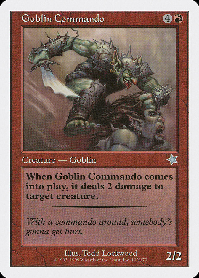 Goblin Commando [Starter 1999] | Pegasus Games WI