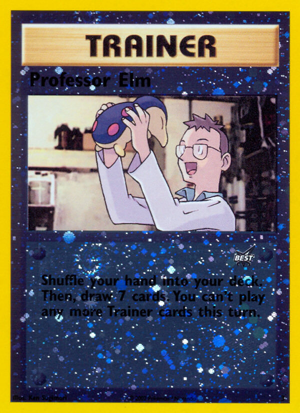 Professor Elm (3) [Best of Promos] | Pegasus Games WI