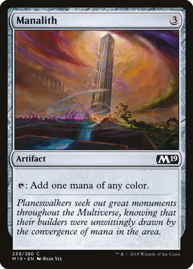 Manalith [Core Set 2019] | Pegasus Games WI