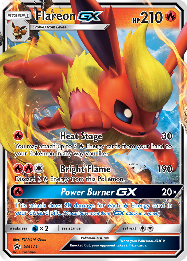 Flareon GX (SM171) [Sun & Moon: Black Star Promos] | Pegasus Games WI