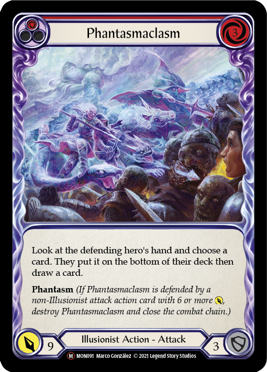 Phantasmaclasm (Rainbow Foil) [U-MON091-RF] Unlimited Rainbow Foil | Pegasus Games WI