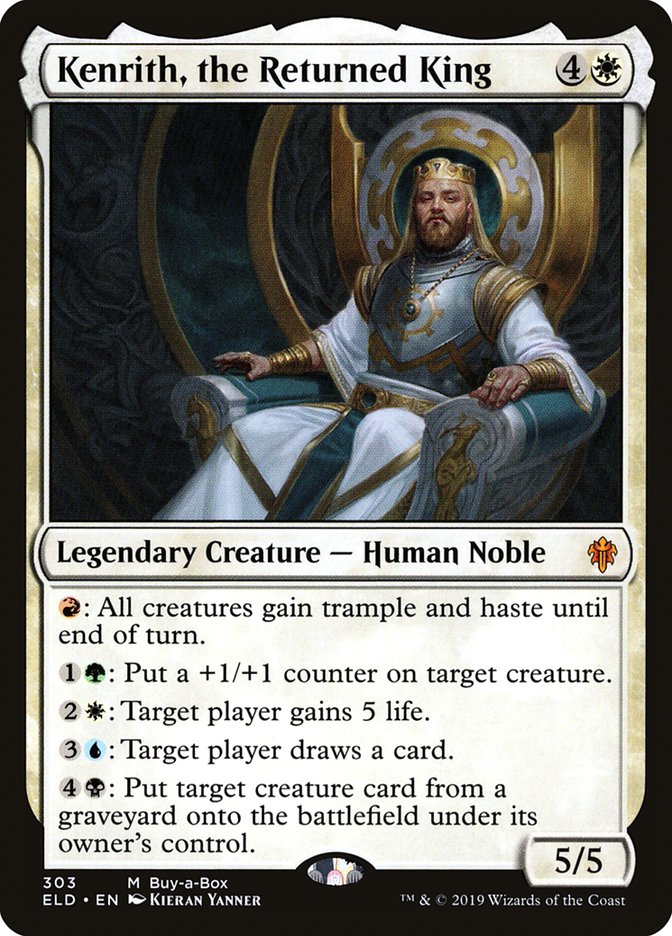 Kenrith, the Returned King (Buy-A-Box) [Throne of Eldraine Promos] | Pegasus Games WI