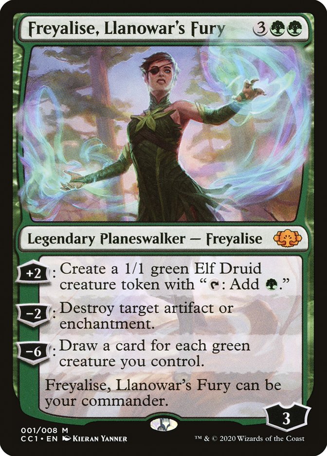 Freyalise, Llanowar's Fury [Commander Collection: Green] | Pegasus Games WI