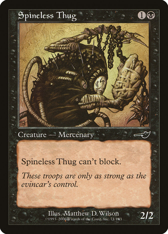 Spineless Thug [Nemesis] | Pegasus Games WI