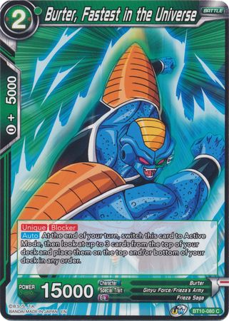 Burter, Fastest in the Universe (BT10-080) [Rise of the Unison Warrior 2nd Edition] | Pegasus Games WI