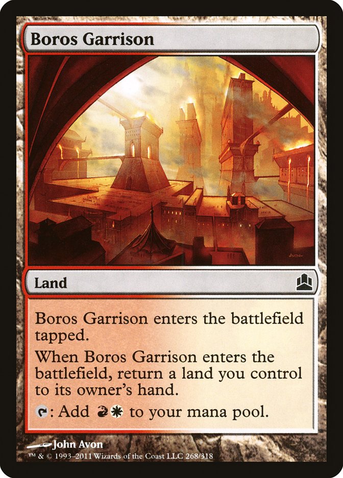 Boros Garrison [Commander 2011] | Pegasus Games WI