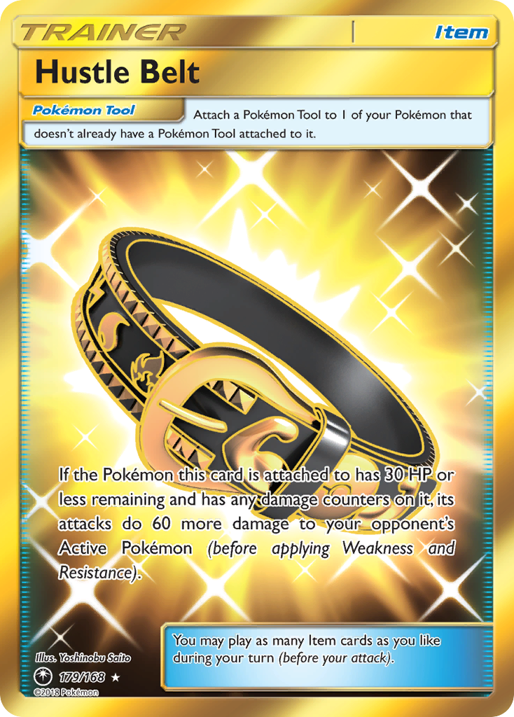 Hustle Belt (179/168) [Sun & Moon: Celestial Storm] | Pegasus Games WI