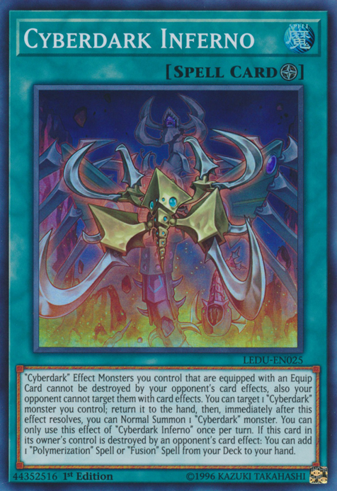 Cyberdark Inferno [LEDU-EN025] Super Rare | Pegasus Games WI