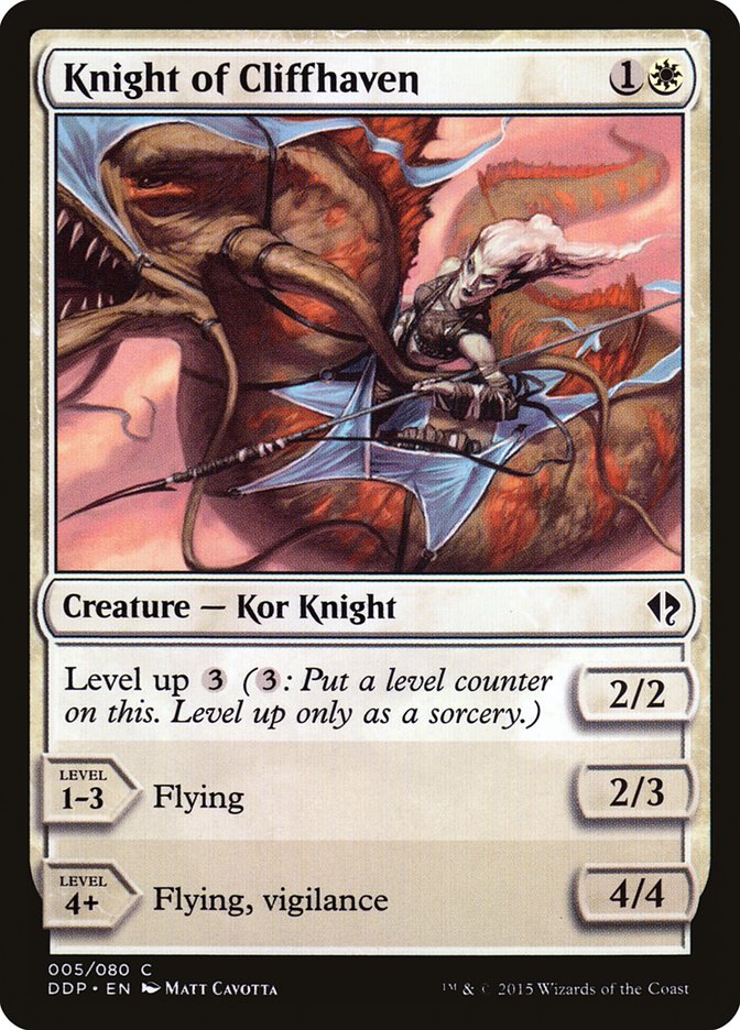 Knight of Cliffhaven [Duel Decks: Zendikar vs. Eldrazi] | Pegasus Games WI