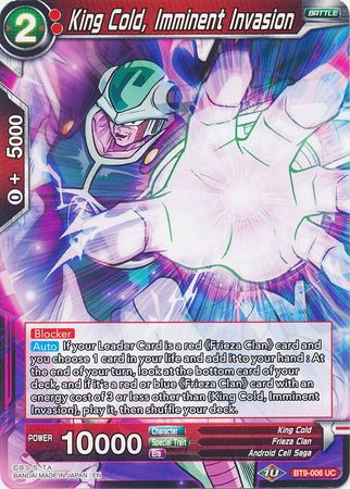 King Cold, Imminent Invasion [BT9-006] | Pegasus Games WI