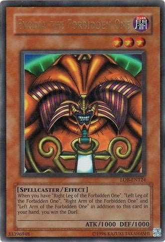 Exodia the Forbidden One [LOB-EN124] Ultra Rare | Pegasus Games WI